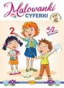 okładka książki - Malowanki cyferki. Seria z misiem