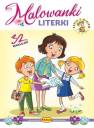 okładka książki - Malowanki literki. Seria z misiem