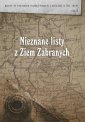 okłakda ebooka - Nieznane listy z Ziem Zabranych