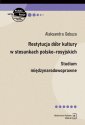 okładka książki - Restytucja dóbr kultury w stosunkach