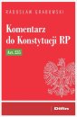 okładka książki - Komentarz do Konstytucji RP art.