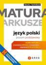 okładka podręcznika - Matura - arkusze - język polski.