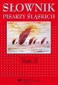 okłakda ebooka - Słownik pisarzy śląskich. Tom 5