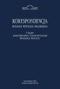 okłakda ebooka - Korespondencja Romana Witolda Ingardena.