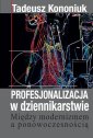 okłakda ebooka - Profesjonalizacja w dziennikarstwie.