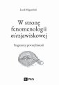 okłakda ebooka - W stronę fenomenologii niezjawiskowej.