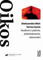 okłakda ebooka - Aleksander Wat: forma życia. Studium