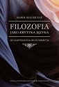 okłakda ebooka - Filozofia jako krytyka języka.