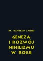 okłakda ebooka - Geneza i rozwój nihilizmu w Rosji