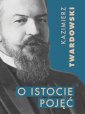 okłakda ebooka - O istocie pojęć