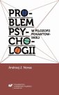 okłakda ebooka - Problem psychologii w filozofii