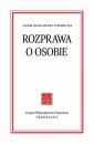 okłakda ebooka - Rozprawa o osobie