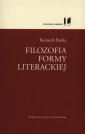 okłakda ebooka - Filozofia formy literackiej