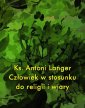 okłakda ebooka - Człowiek w stosunku do religii