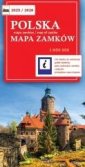 okładka książki - Polska mapa zamków 2025/2026 1:800