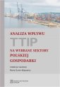 okłakda ebooka - Analiza wpływu TTIP na wybrane