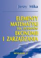 okłakda ebooka - Elementy matematyki dla studentów