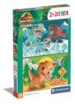 zdjęcie zabawki, gry - Puzzle 2x20 Super Kolor Jurassic