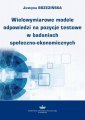 okłakda ebooka - Wielowymiarowe modele odpowiedzi