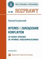 okłakda ebooka - Interes i zarządzanie konfliktem.