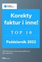 okłakda ebooka - Korekty faktur i inne. Top10 październik