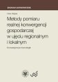 okłakda ebooka - Metody pomiaru realnej konwergencji