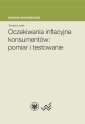 okłakda ebooka - Oczekiwania inflacyjne konsumentów.