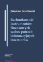 okłakda ebooka - Rachunkowość instrumentów finansowych