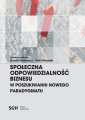 okłakda ebooka - Społeczna odpowiedzialność biznesu