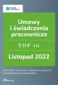 okłakda ebooka - Umowy i świadczenia pracownicze