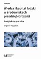 okłakda ebooka - Wiedza i kapitał ludzki w środowiskach