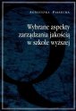 okłakda ebooka - Wybrane aspekty zarządzania jakością