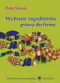 okłakda ebooka - Wybrane zagadnienia prawa do firmy