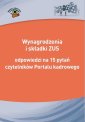 okłakda ebooka - Wynagrodzenia i składki ZUS - odpowiedzi