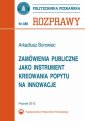 okłakda ebooka - Zamówienia publiczne jako instrument