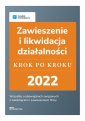 okłakda ebooka - Zawieszenie i likwidacja działalności