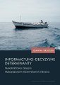 okłakda ebooka - Informacyjno-decyzyjne determinanty