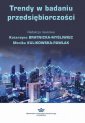 okłakda ebooka - Trendy w badaniu przedsiębiorczości