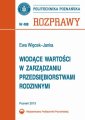 okłakda ebooka - Wiodące wartości w zarządzaniu