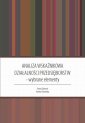 okłakda ebooka - Analiza wskaźnikowa działalności