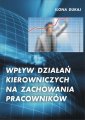 okłakda ebooka - Wpływ działań kierowniczych na
