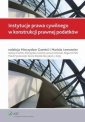 okłakda ebooka - Instytucje prawa cywilnego w konstrukcji