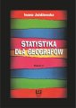 okłakda ebooka - Statystyka dla geografów