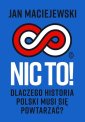 okładka książki - Nic to! Dlaczego historia Polski