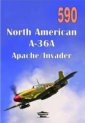 okładka książki - North American a-36 Apache nr 590