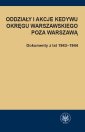 okłakda ebooka - Oddziały i akcje Kedywu Okręgu