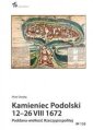 okładka książki - Kamieniec Podolski 1226 VIII 1672