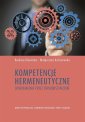 okłakda ebooka - Kompetencje hermeneutyczne. Doskonalenie