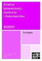 okłakda ebooka - Analiza konwersacji, dyskursu i