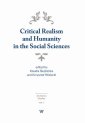 okłakda ebooka - Critical Realism and Humanity in